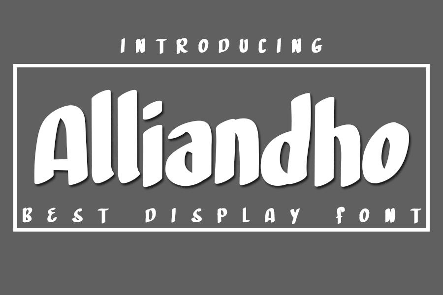 Alliandho Font
