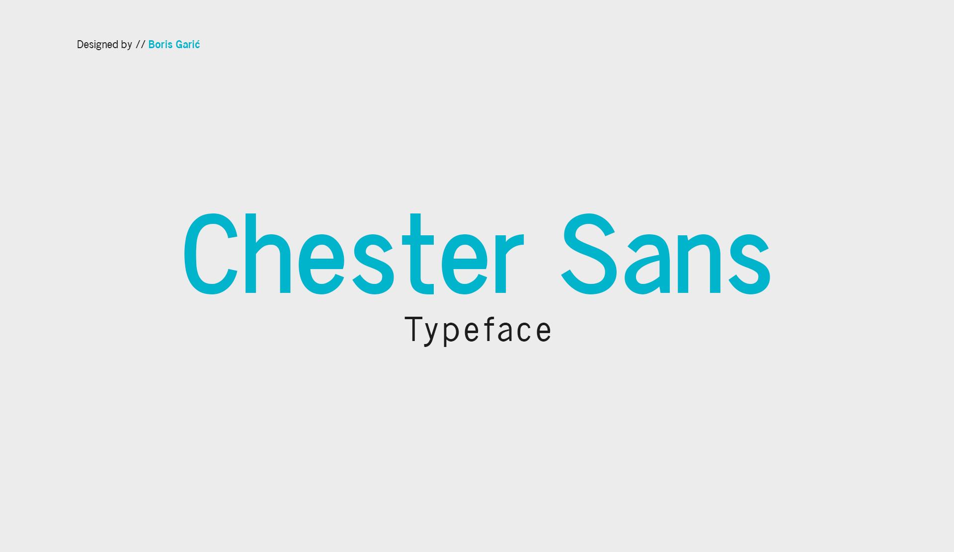 Chester Sans Font