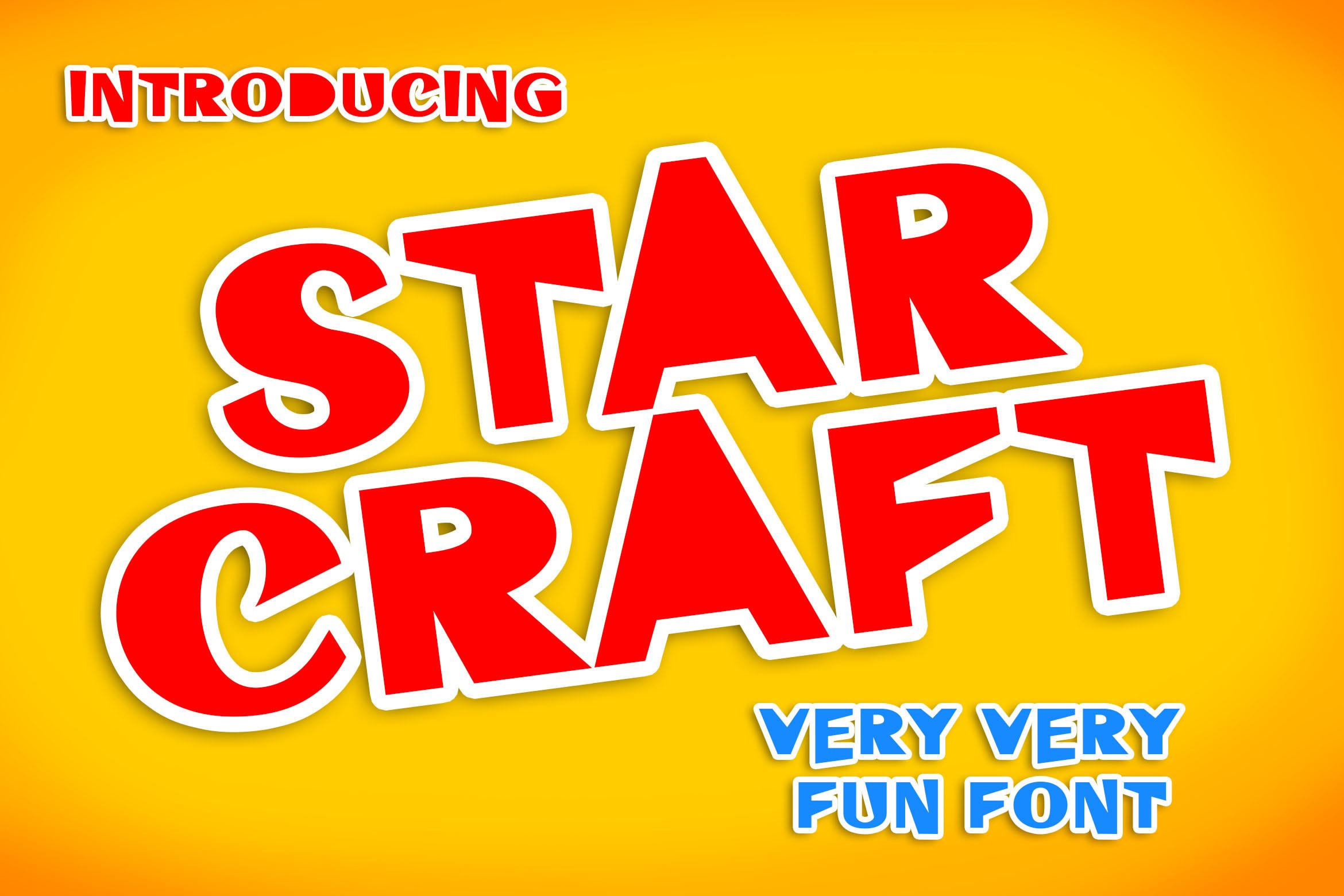 Star Craft Font