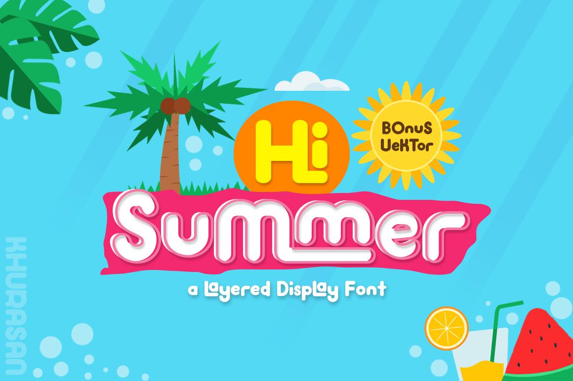 Hi Summer Font