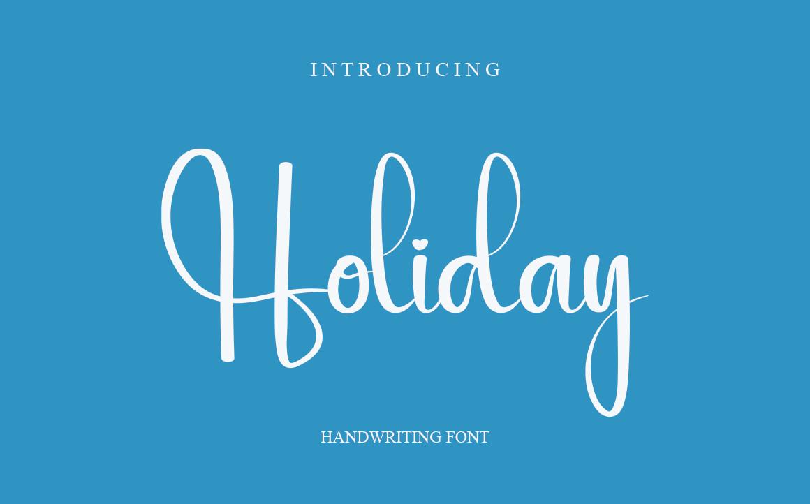 Holiday Font