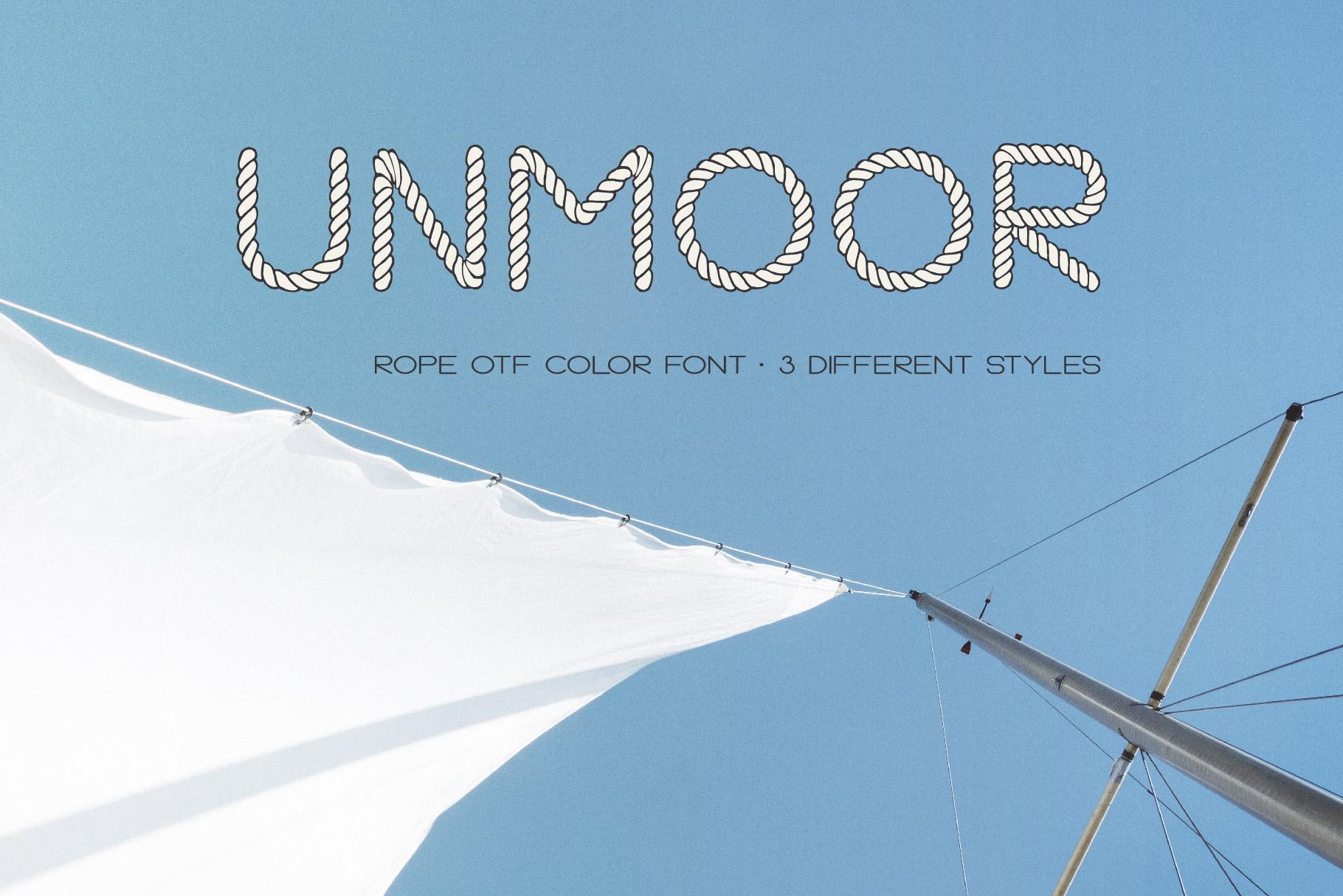 Unmoor Family Font