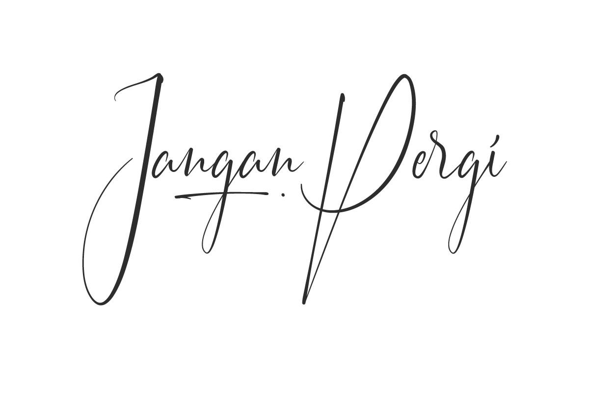 Jangan Pergi Font