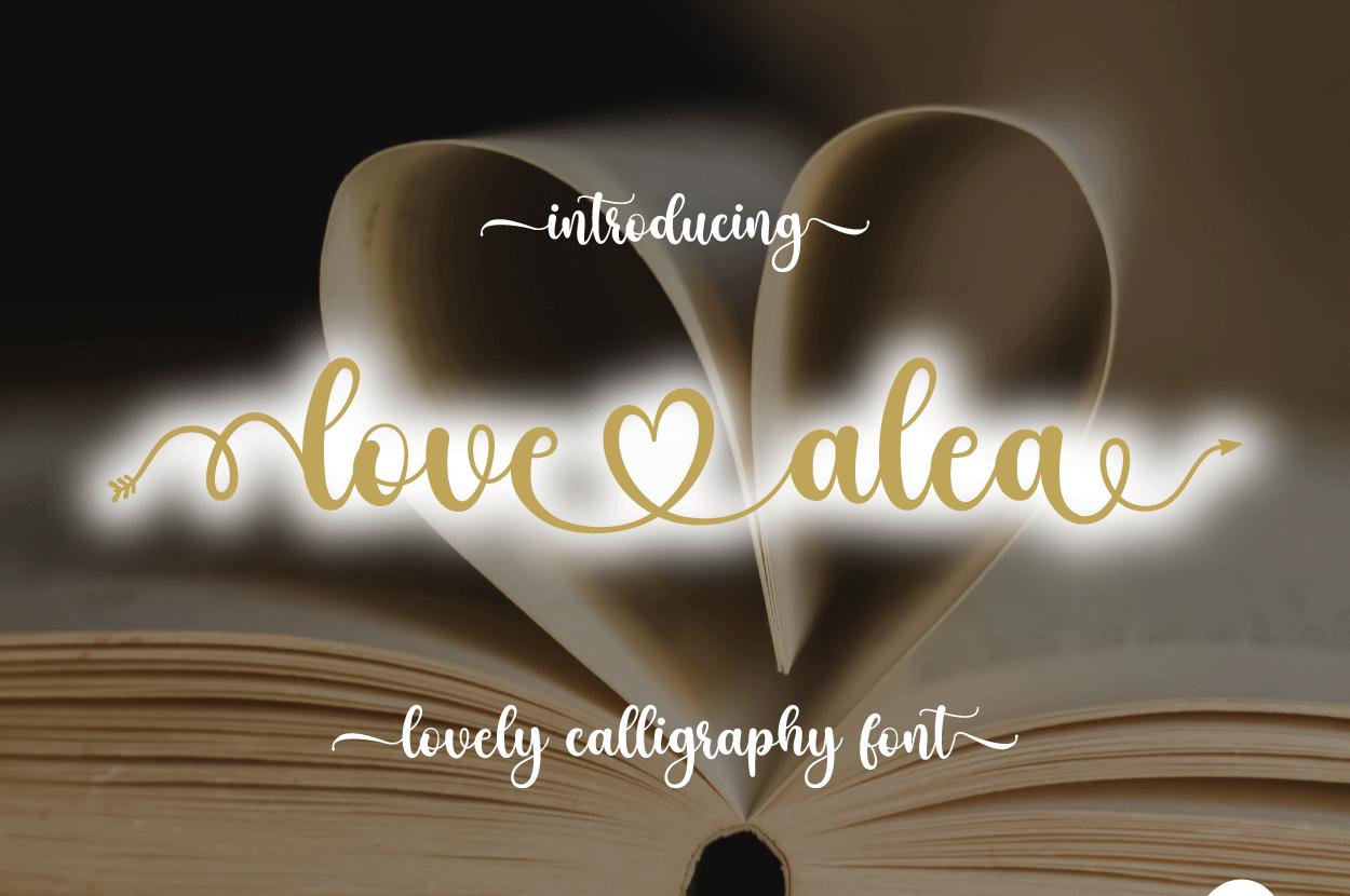 Love Alea Font