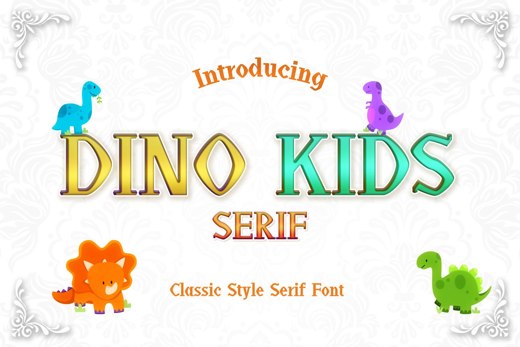 Dino Kids Font