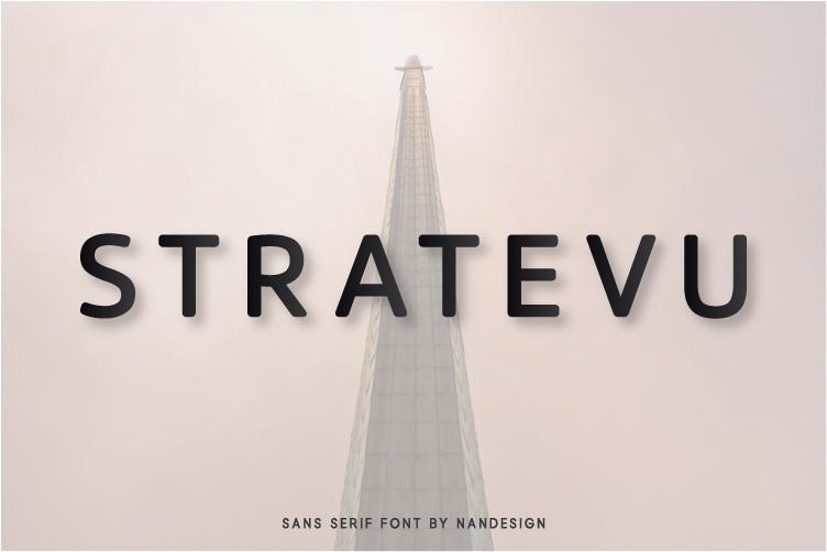 Stratevu Font