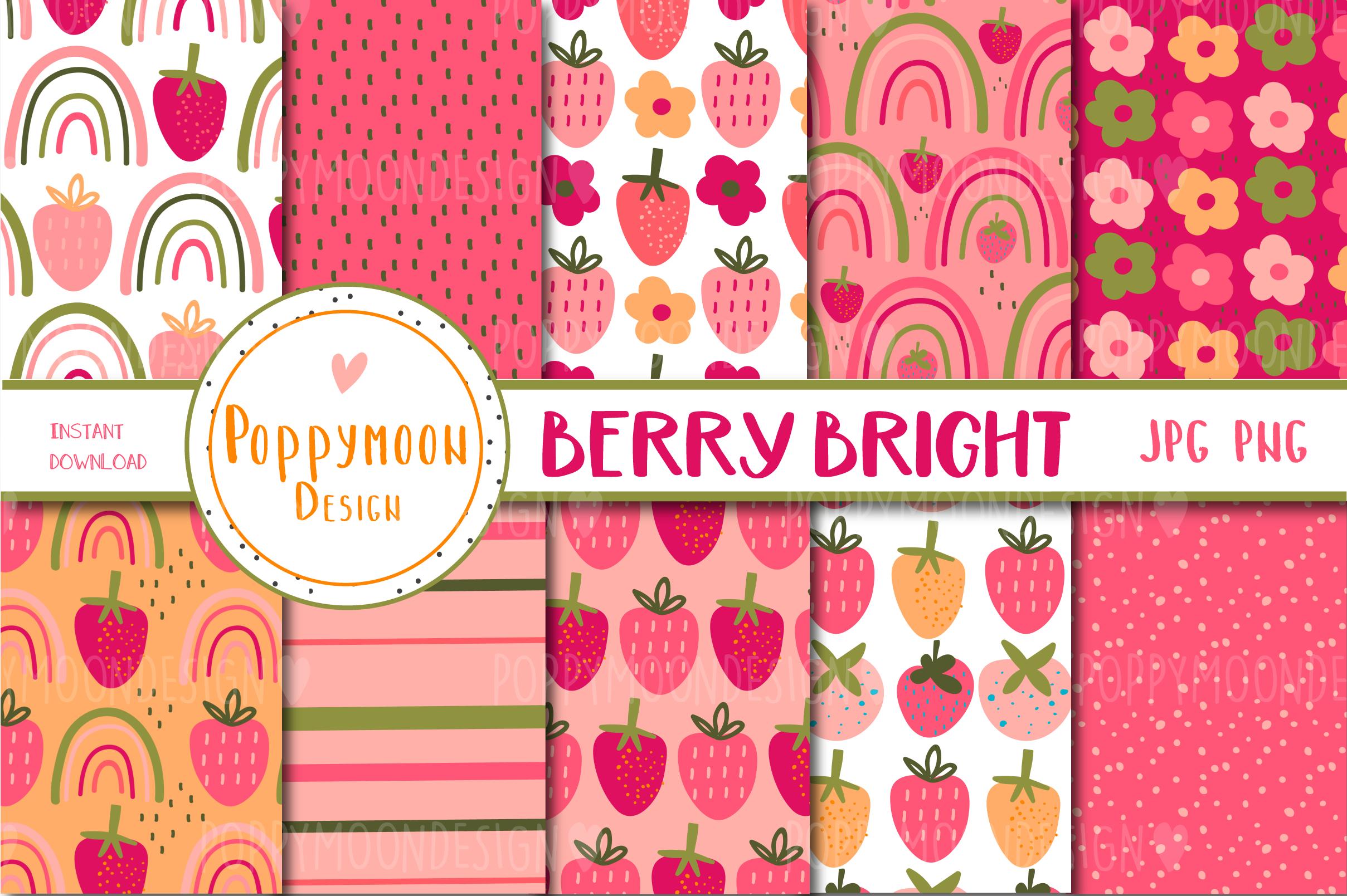 Beery Bright Paper Set