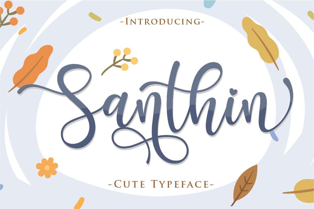 Santhin Font