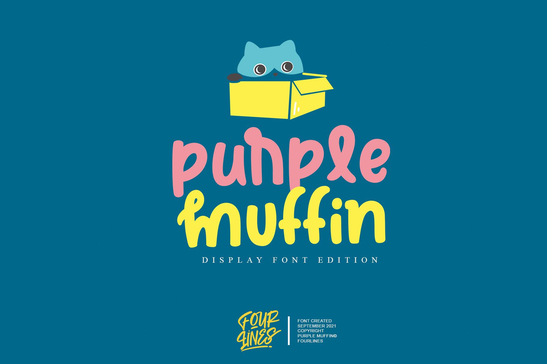 Purple Muffin Font