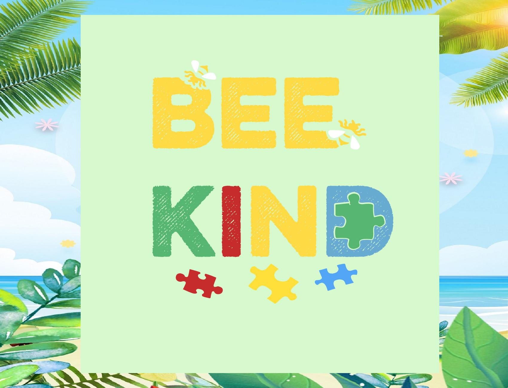 Bee Kind Svg, Autism Awareness Svg