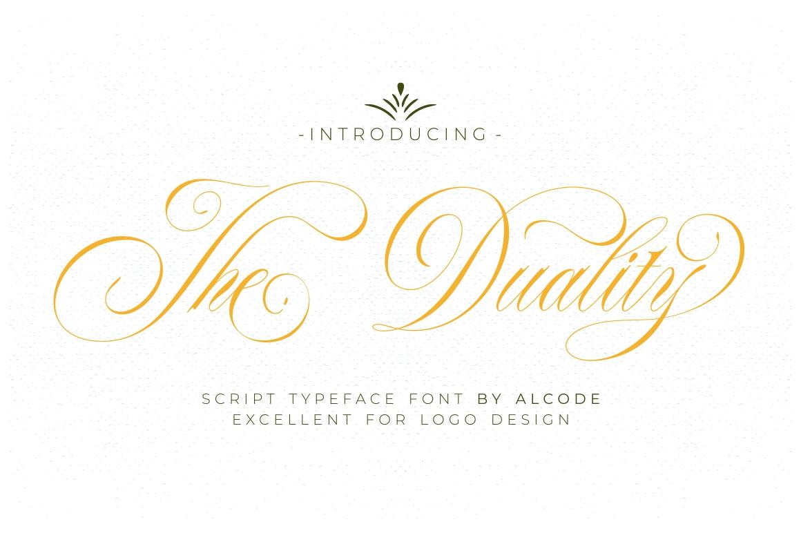 The Duality Font