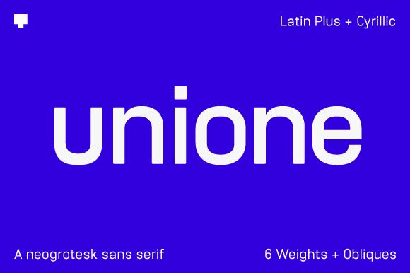 Unione Font
