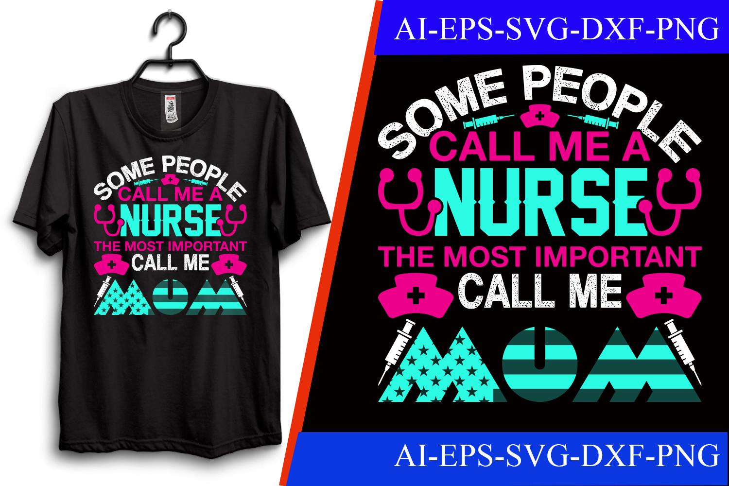 Nurse Typography T-shirt Design