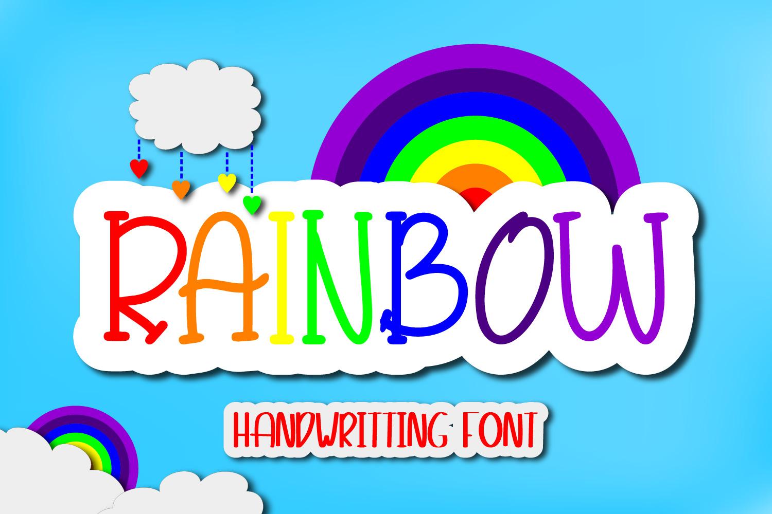 Rainbow Font