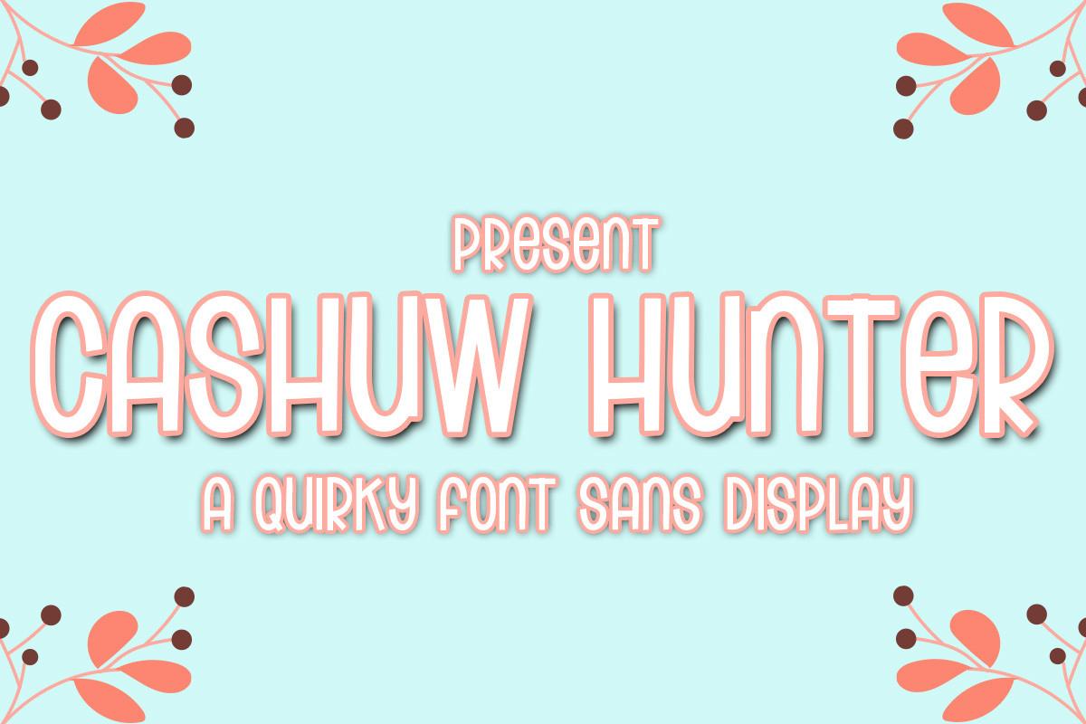 Cashuw Nutter Font