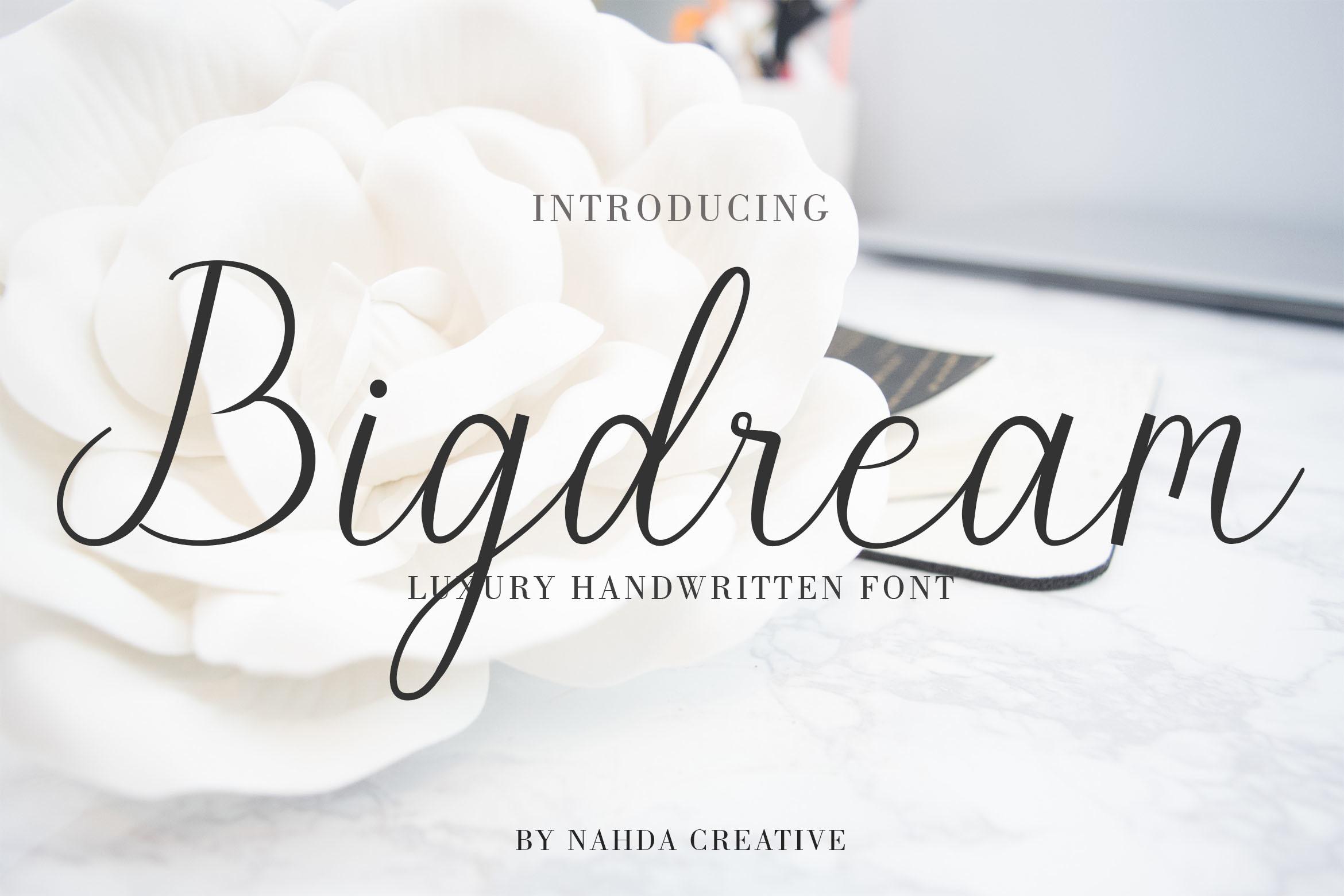 Bigdream Font