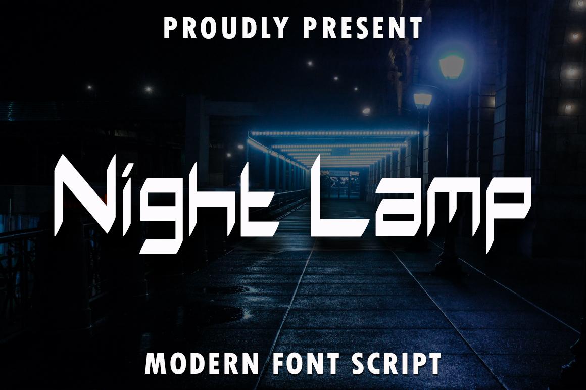 Night Lamp Font