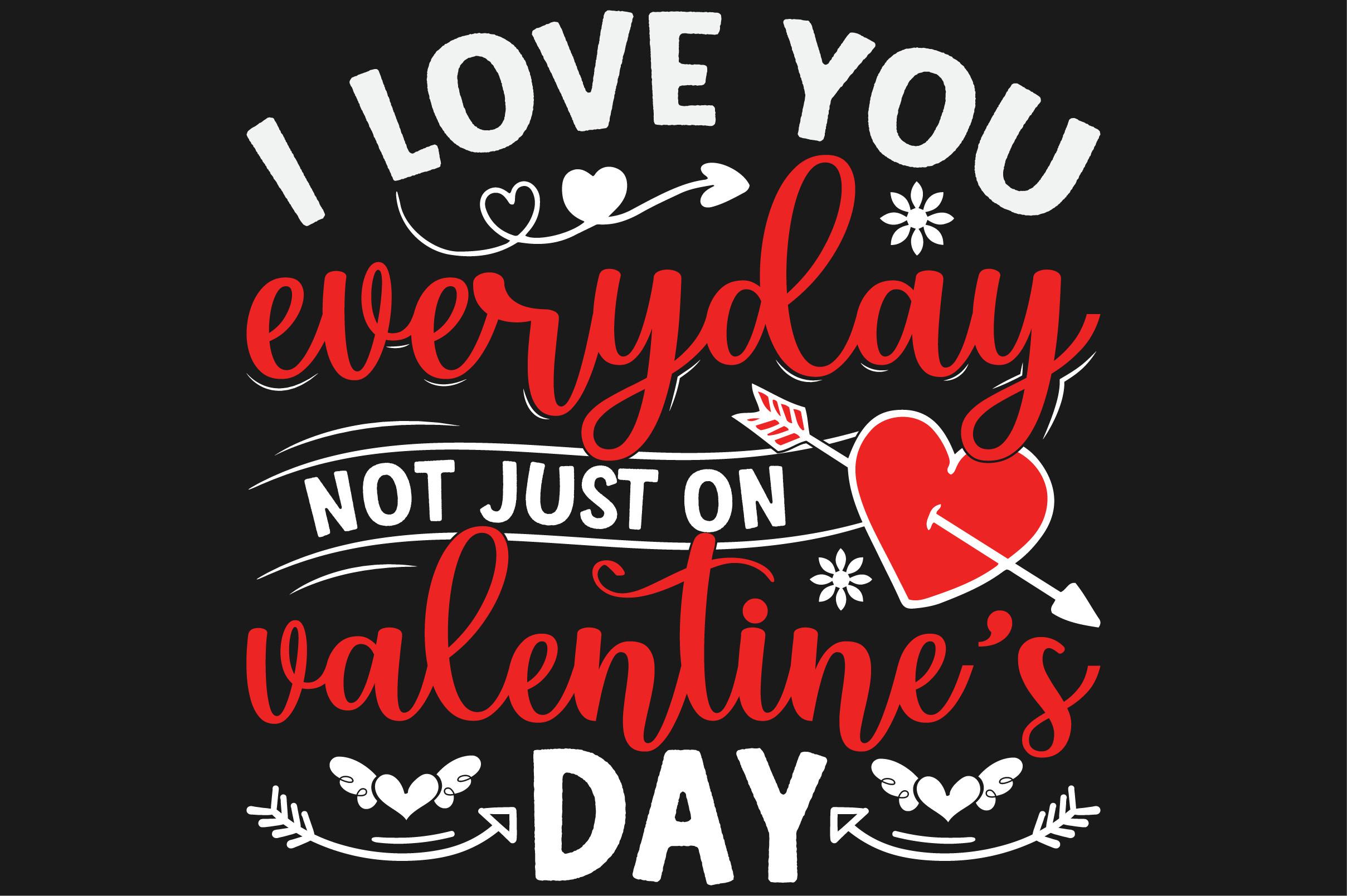 I Love You Valentine's Day T-shirt