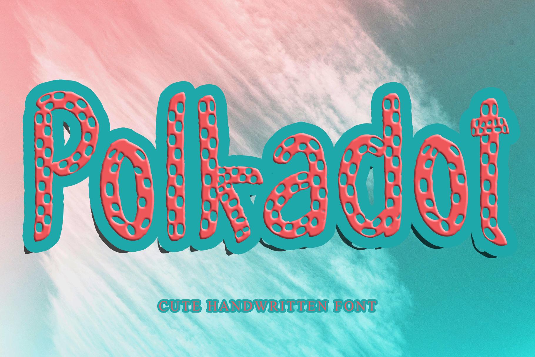 Polkadot Font