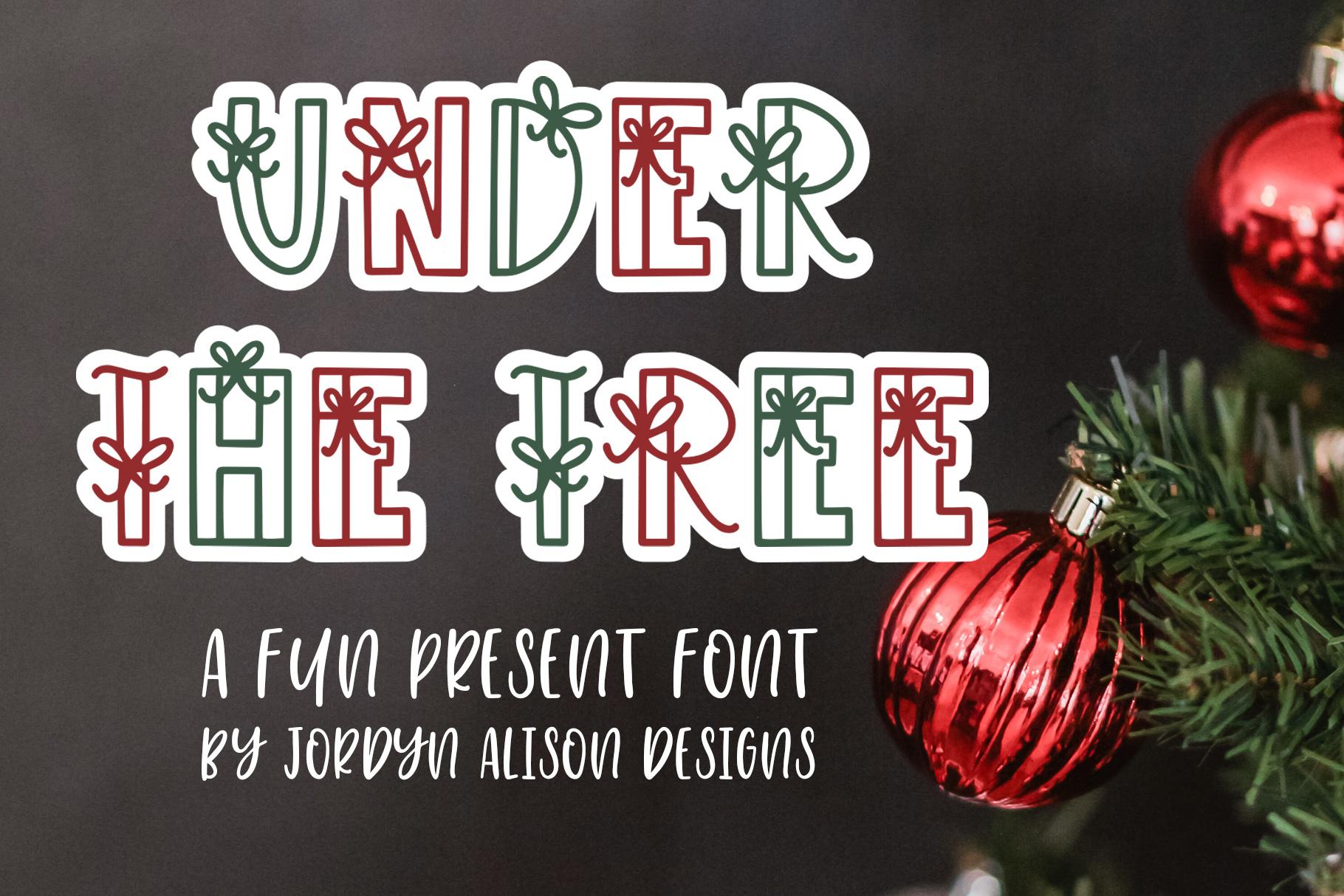 Under the Tree Font