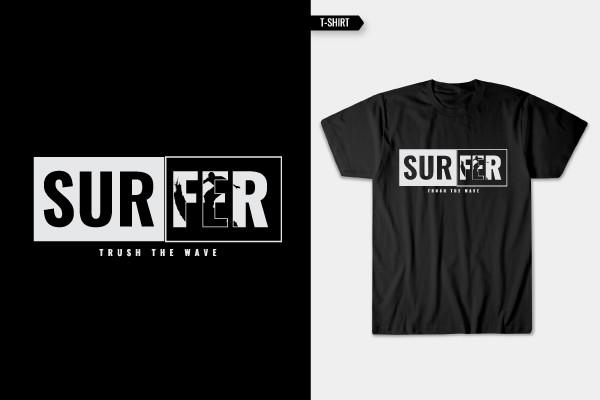 T SHIRT - SURFER