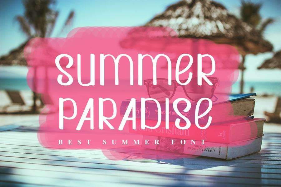 Summer Paradise Font