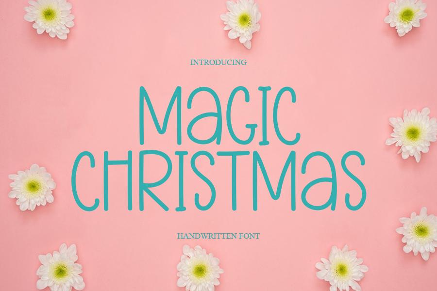 Magic Christmas Font