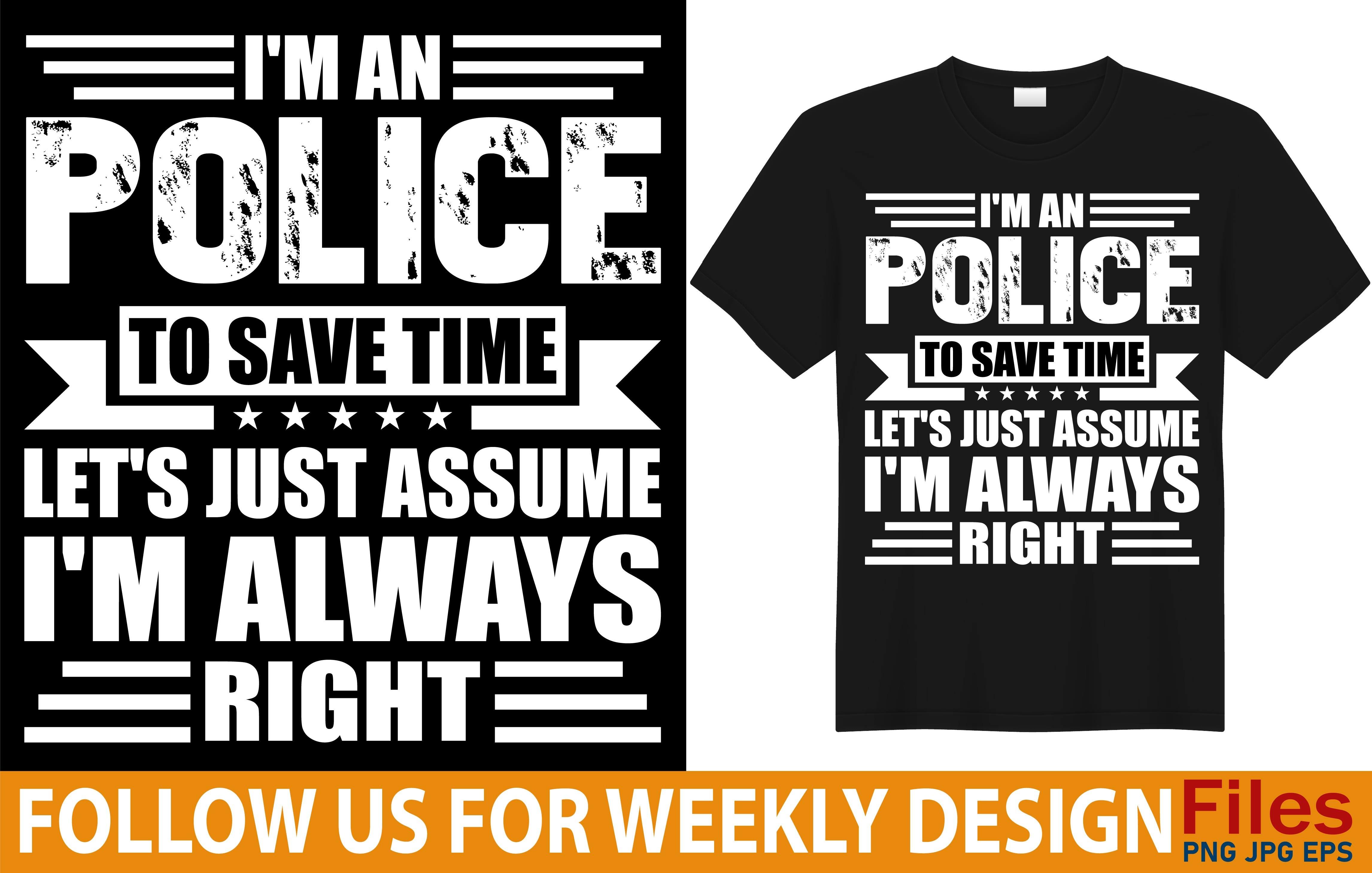 Police T Shirt Design Bundle