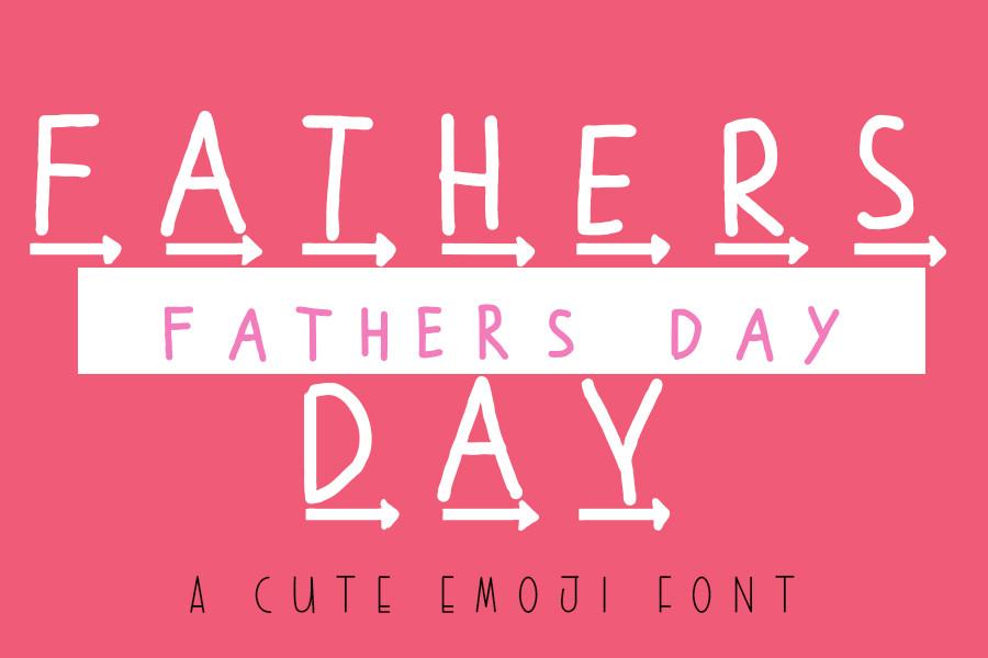 Fathers Day Font