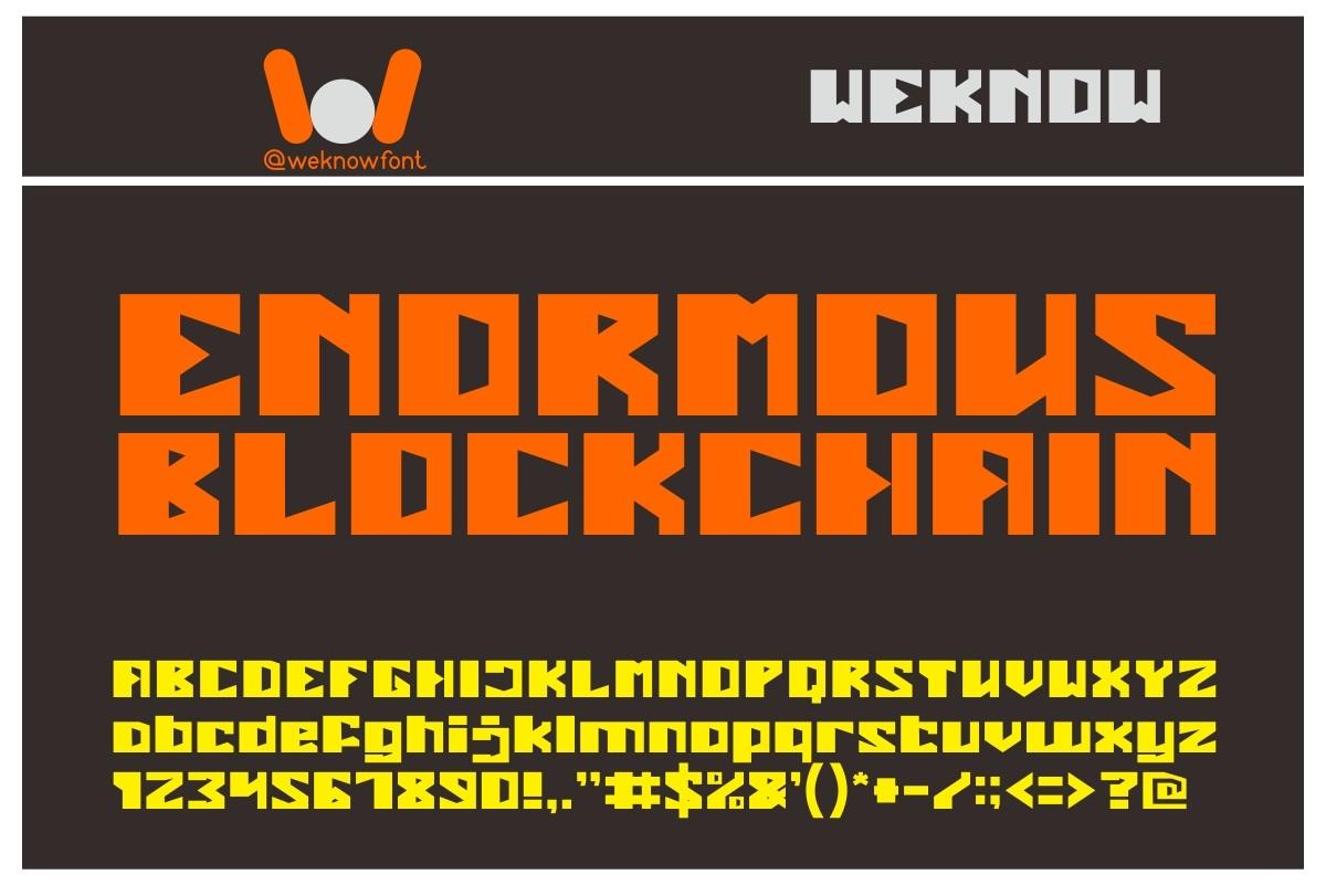 Enormous Font