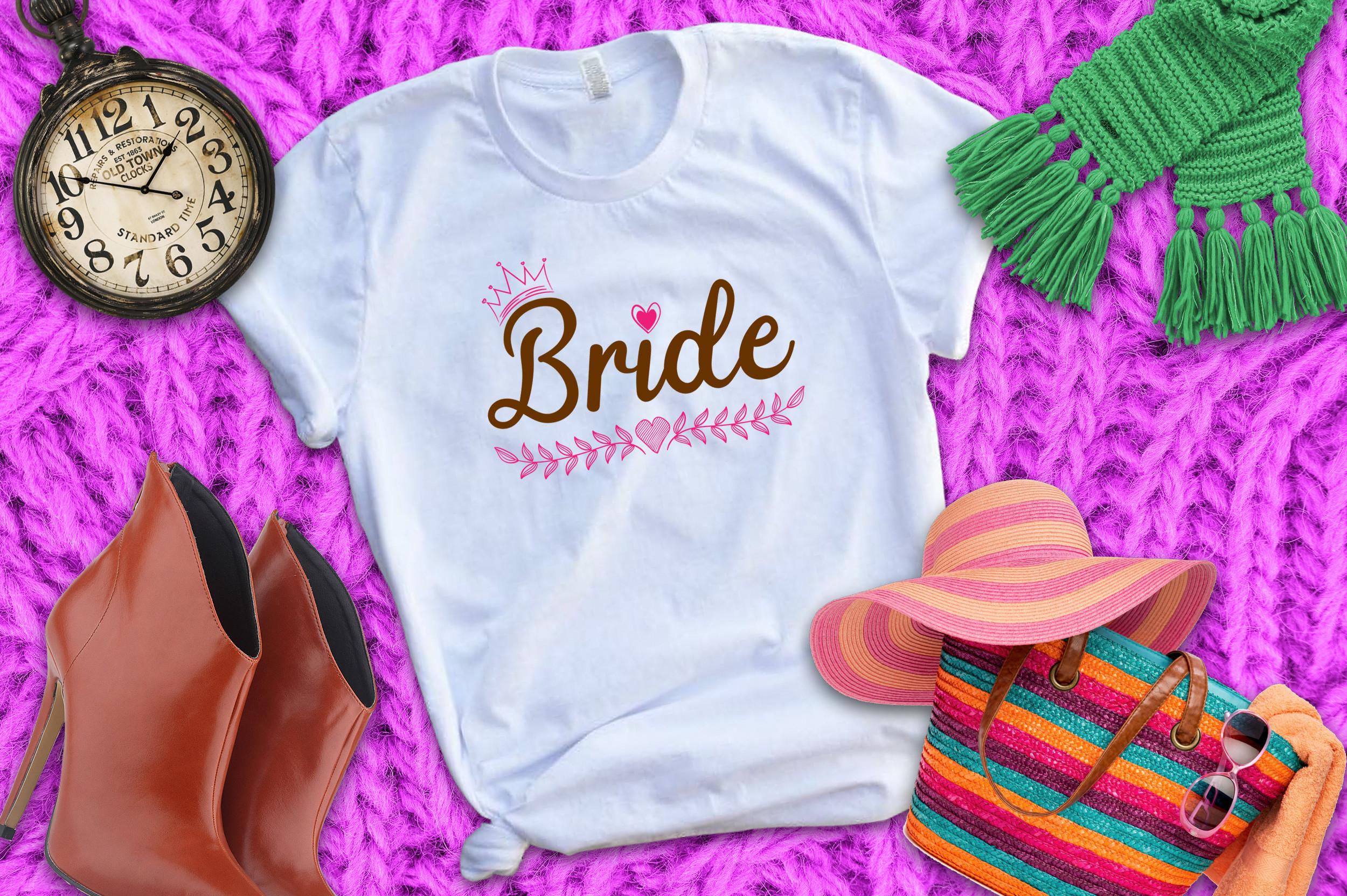Wedding Quotes Svg, Bride T-shirt Design