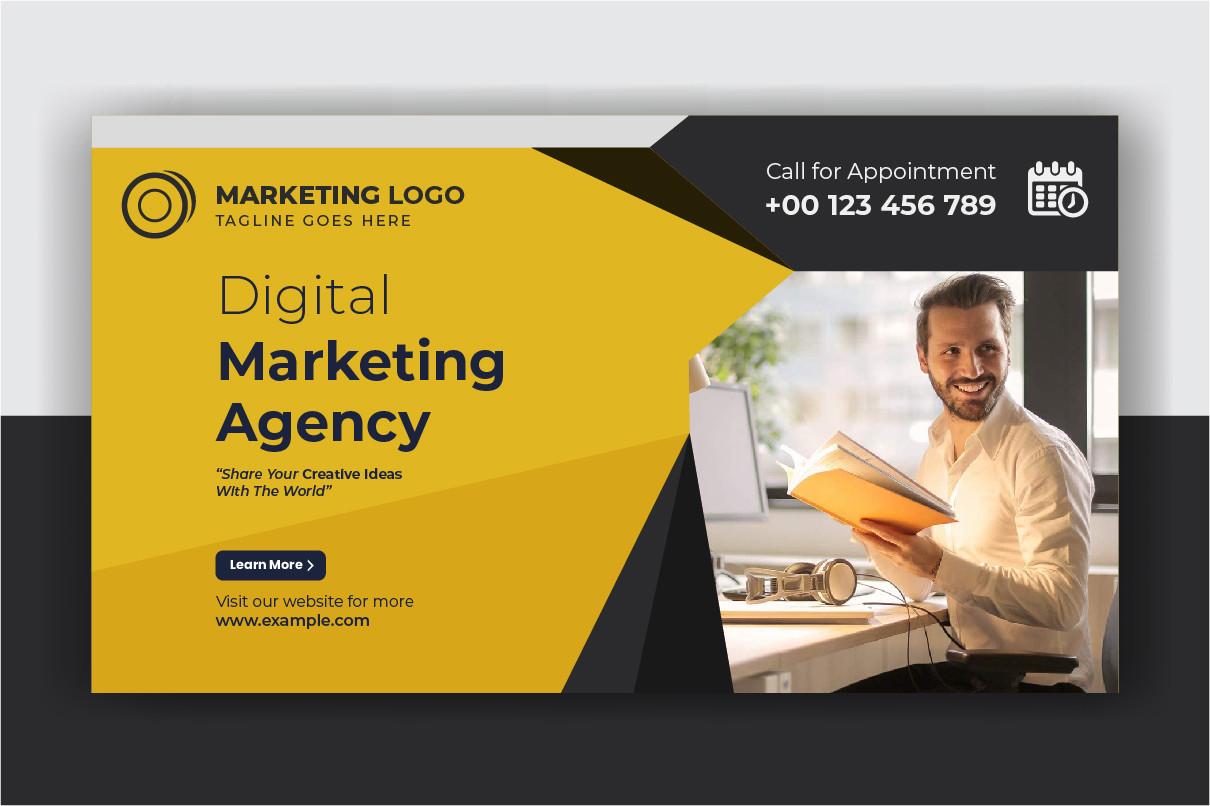 Digital Marketing Web Banner Template