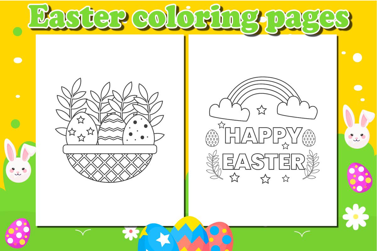 Easter Coloring Pages for Kids