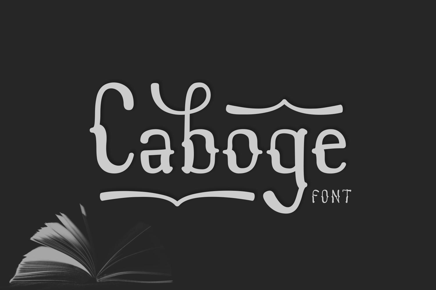 Caboge Font