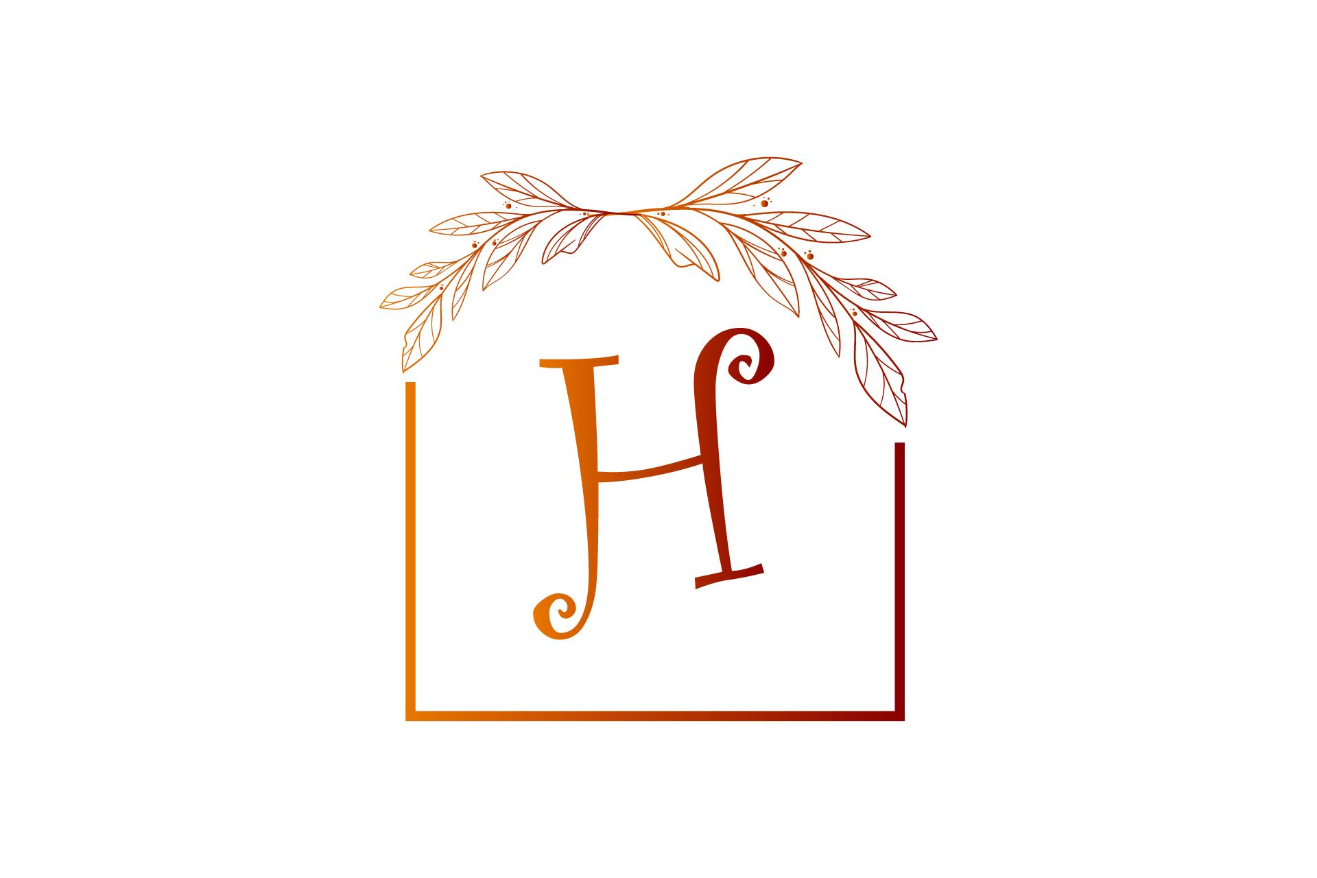 Monogram Floral Symbol