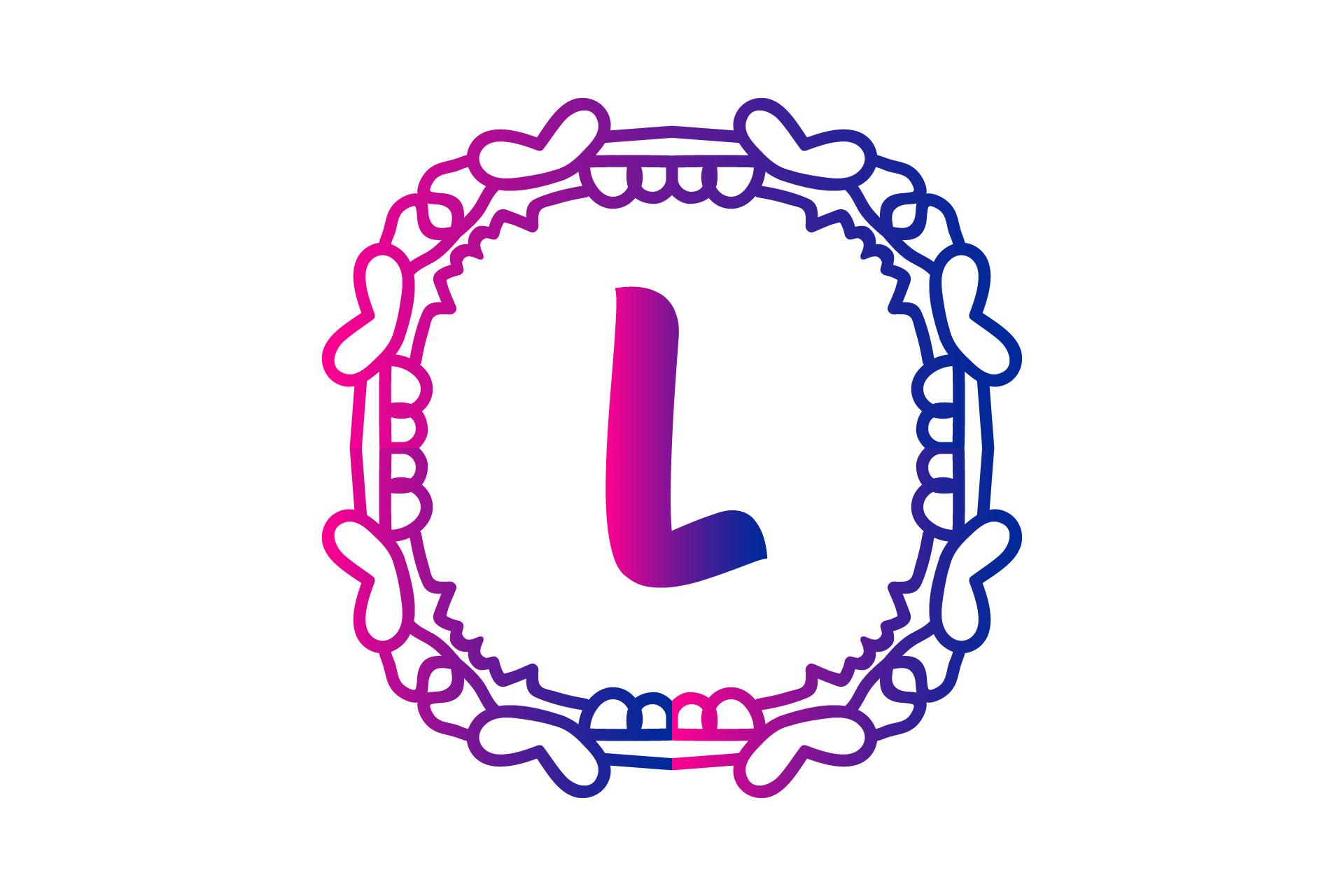 Monogram Creative Spring Illustration