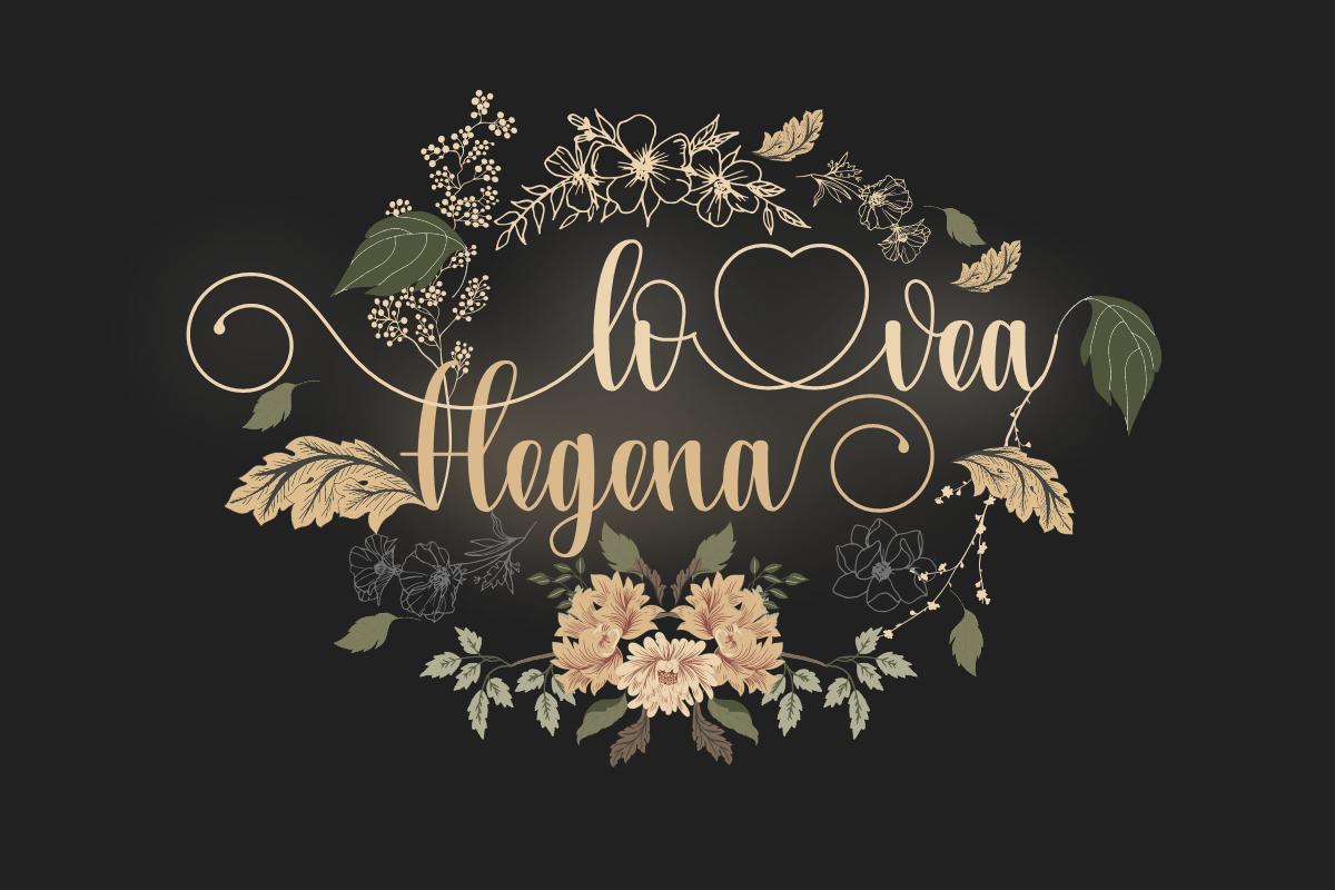 Lovea Hegena Font