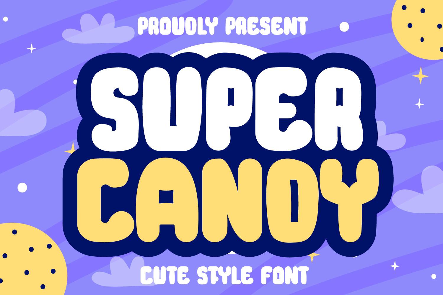 Super Candy Font