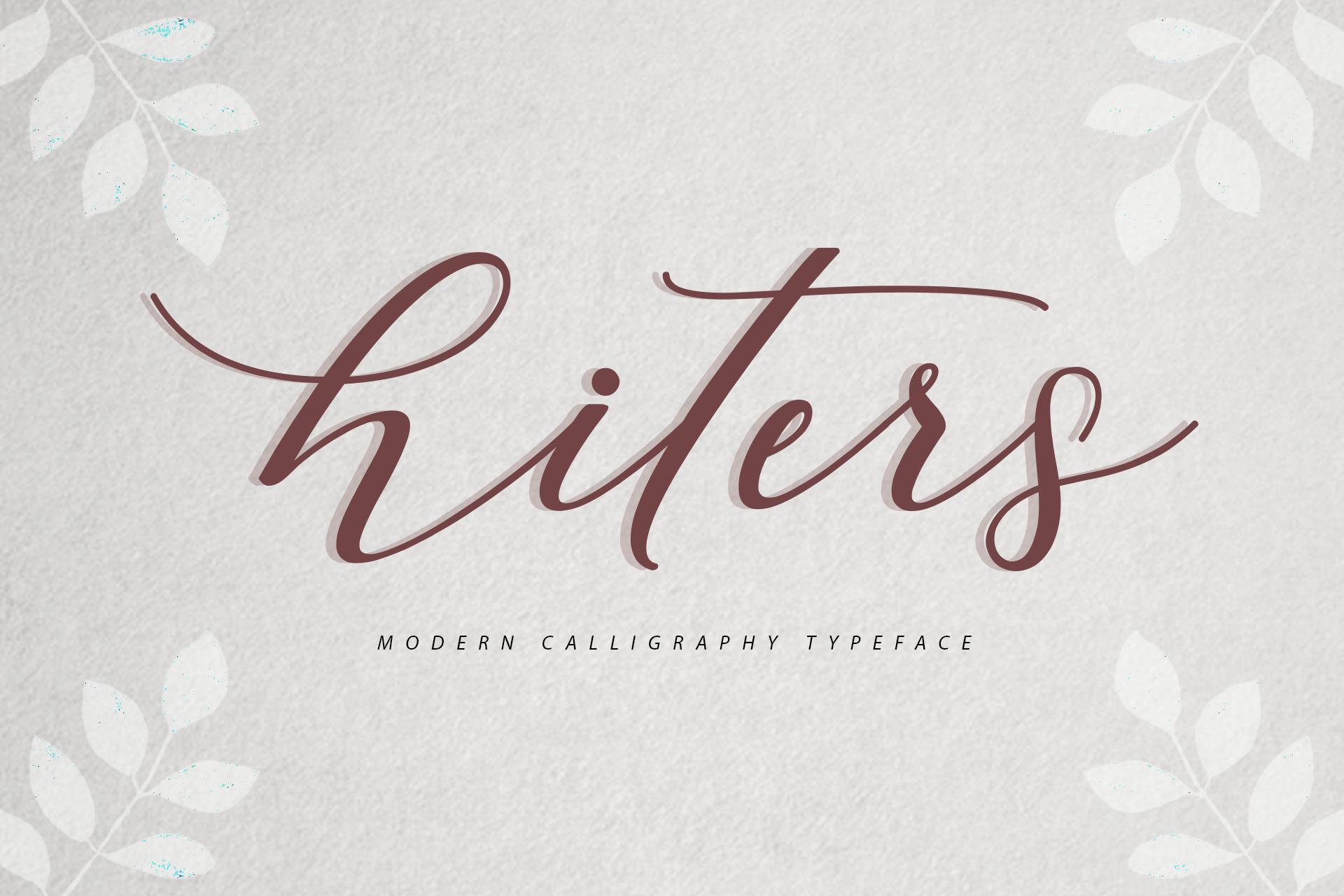 Hiters Font