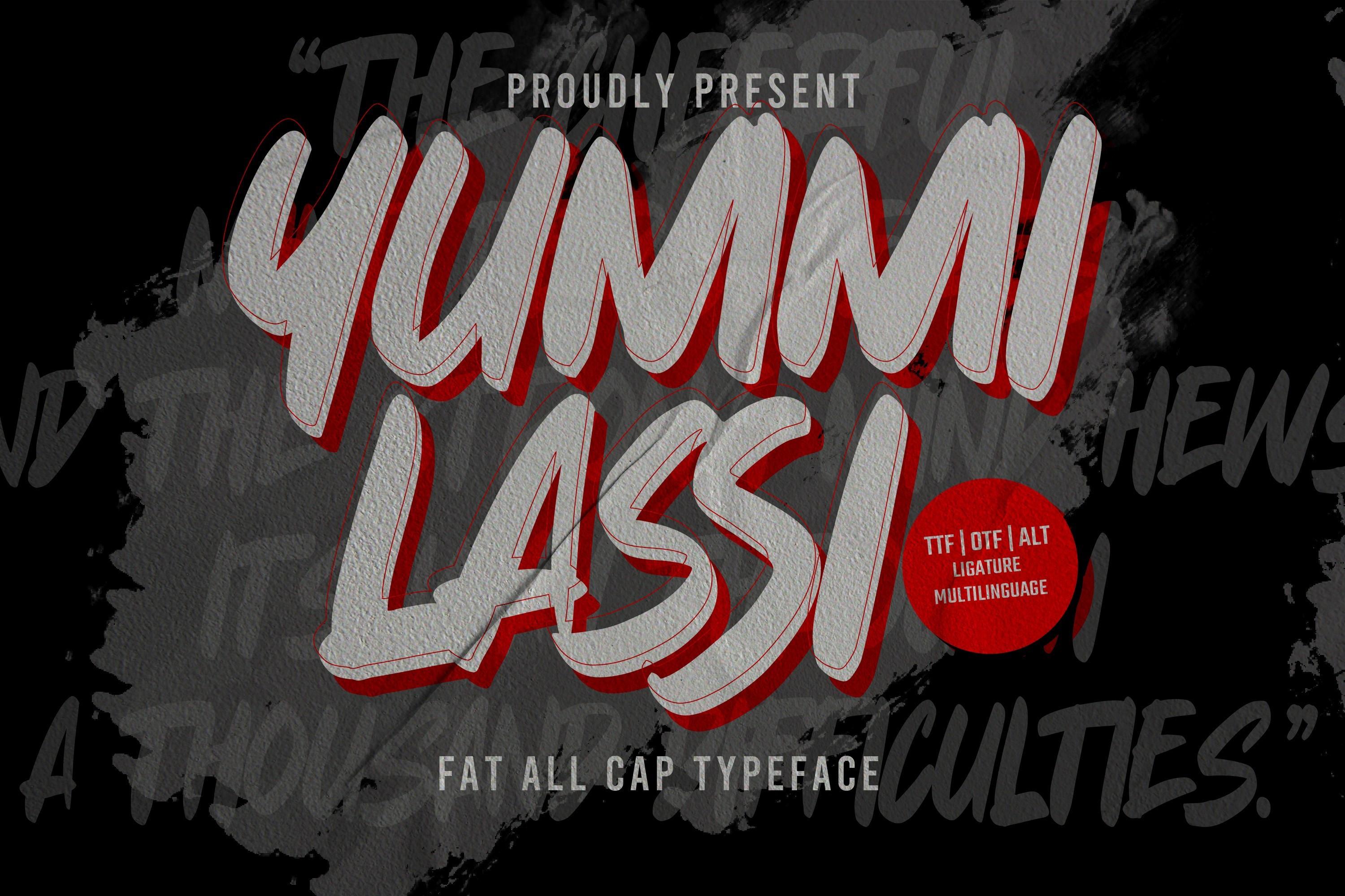 Yummi Lassi Font