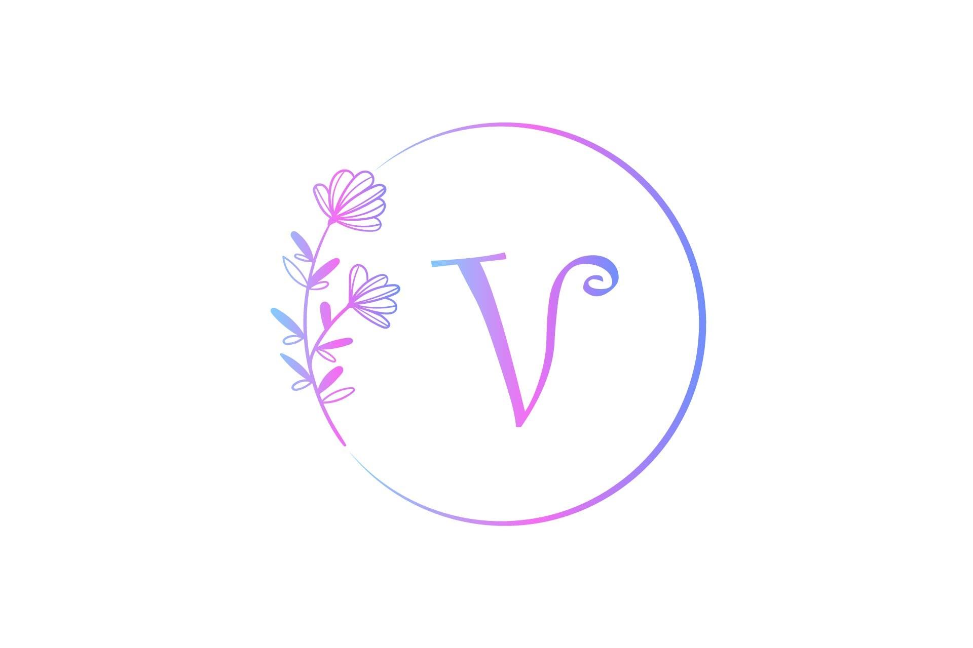 Monogram Flower