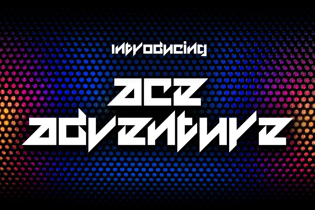 Ace Adventure Font