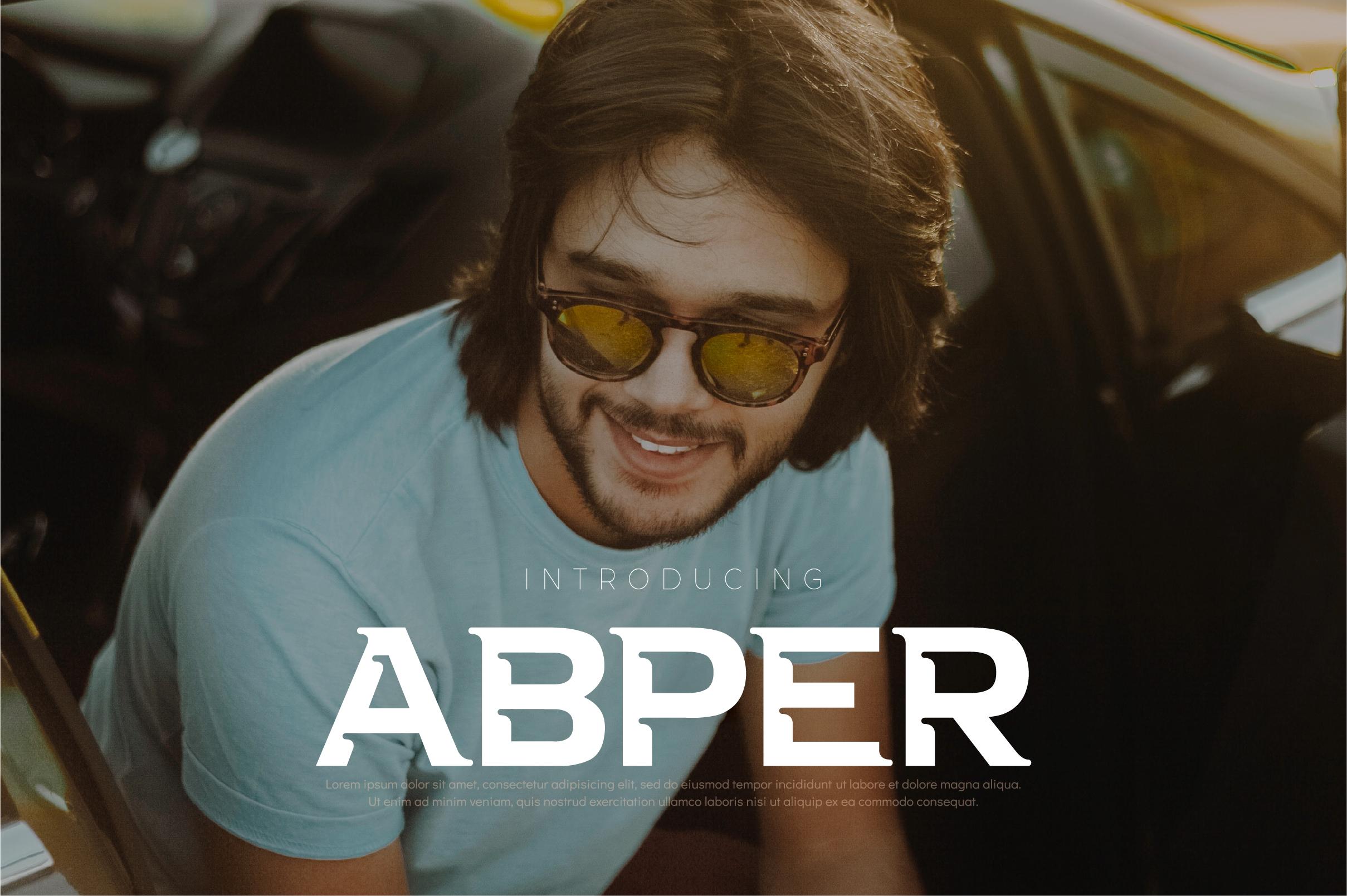 Abper Font