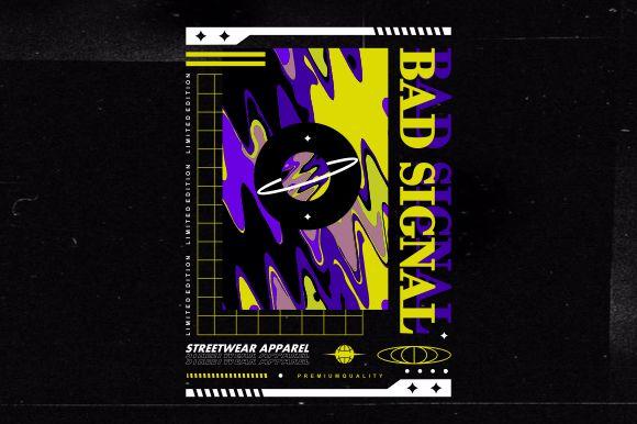 Bad Signal T Shirt Design