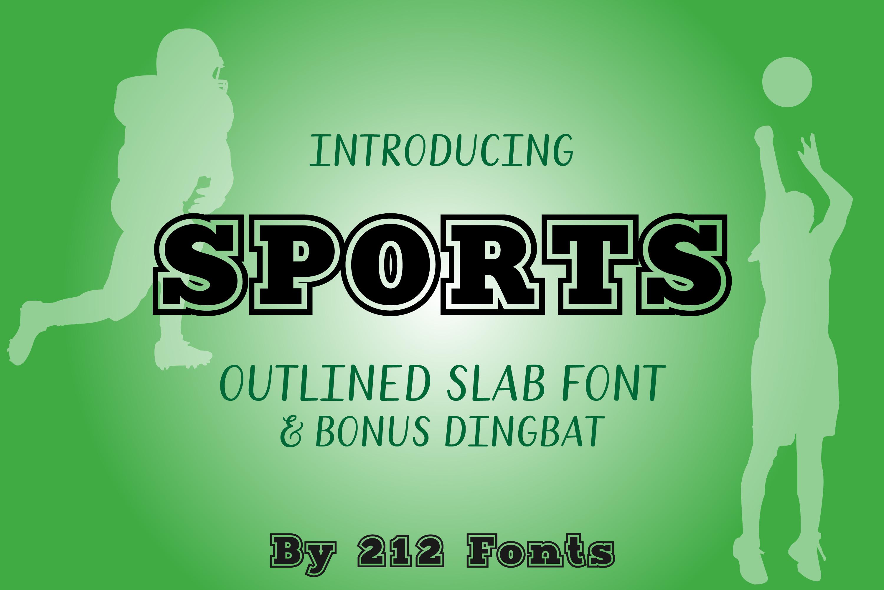 Sports Font