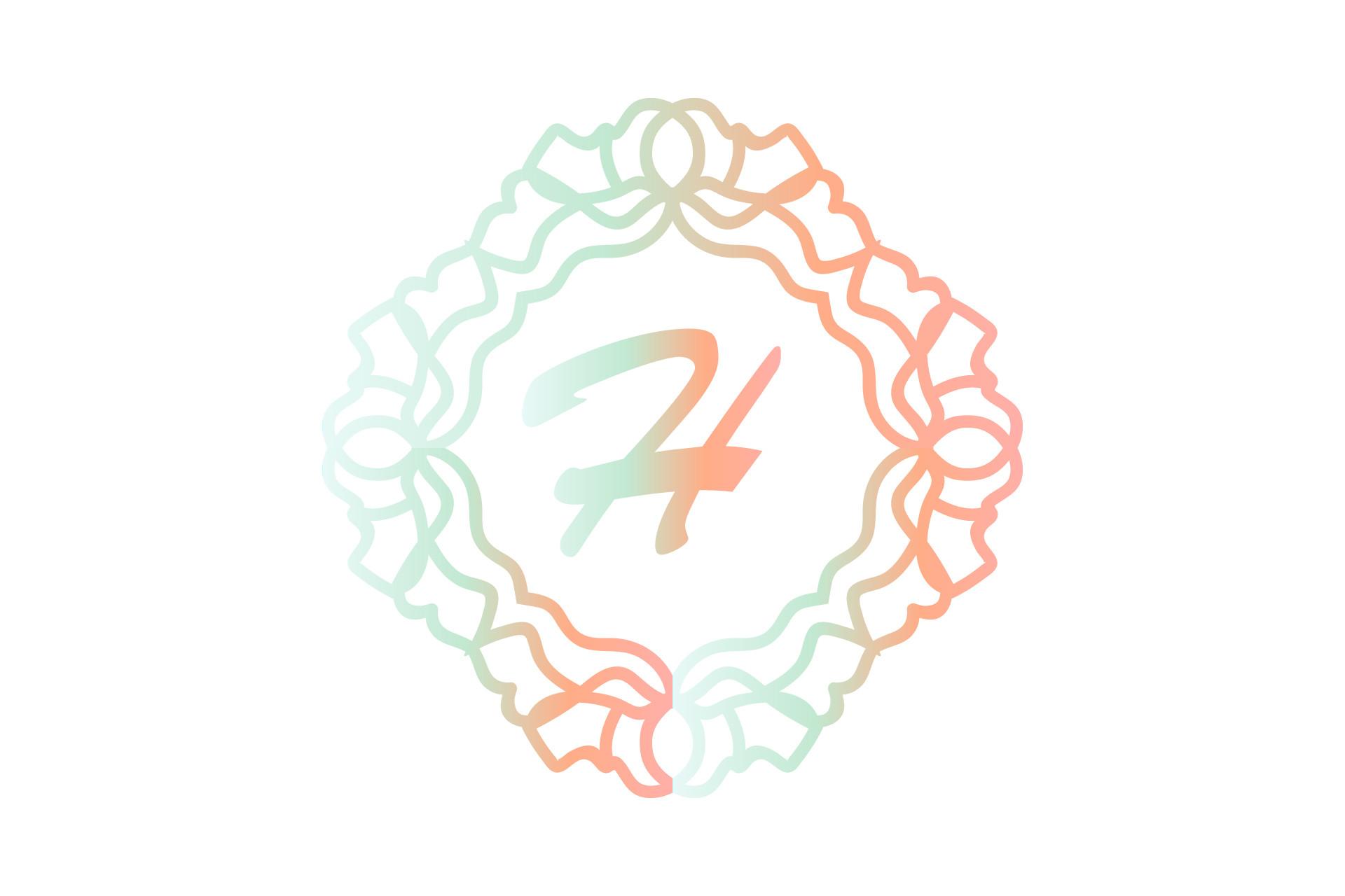 Monogram Font Symbol Illustration Type