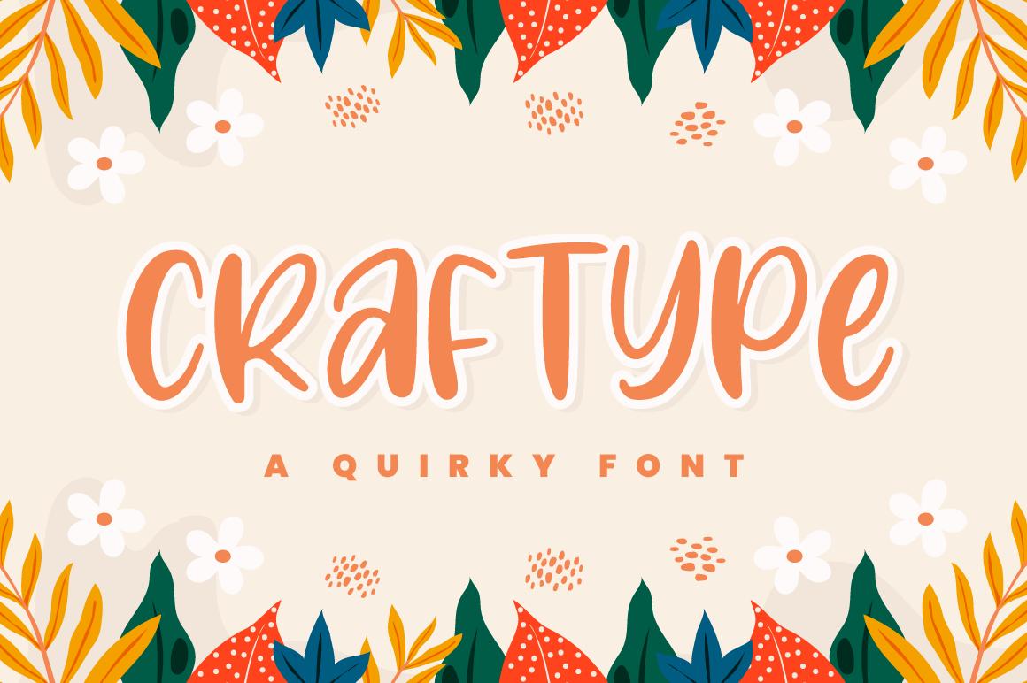 Craftype Font