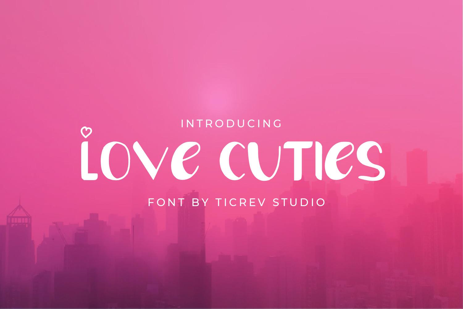 Love Cuties Font