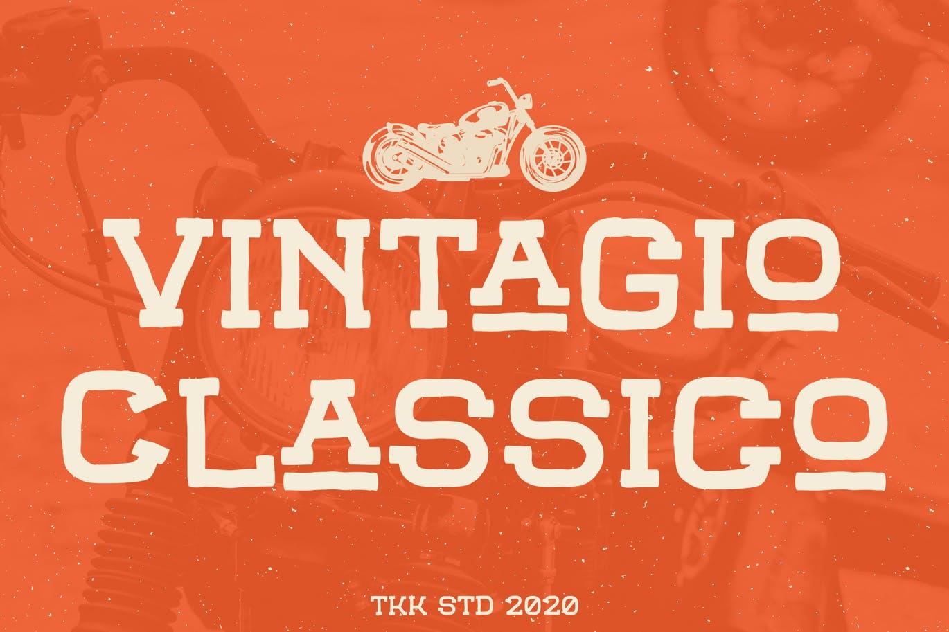 Vintagio Classico Font