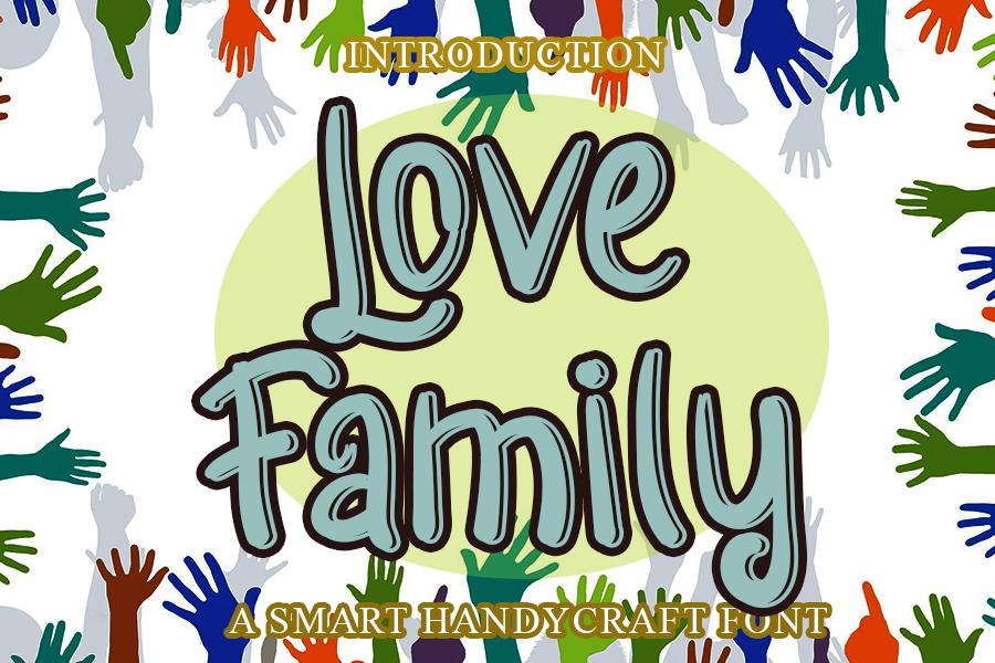 Love Family Font